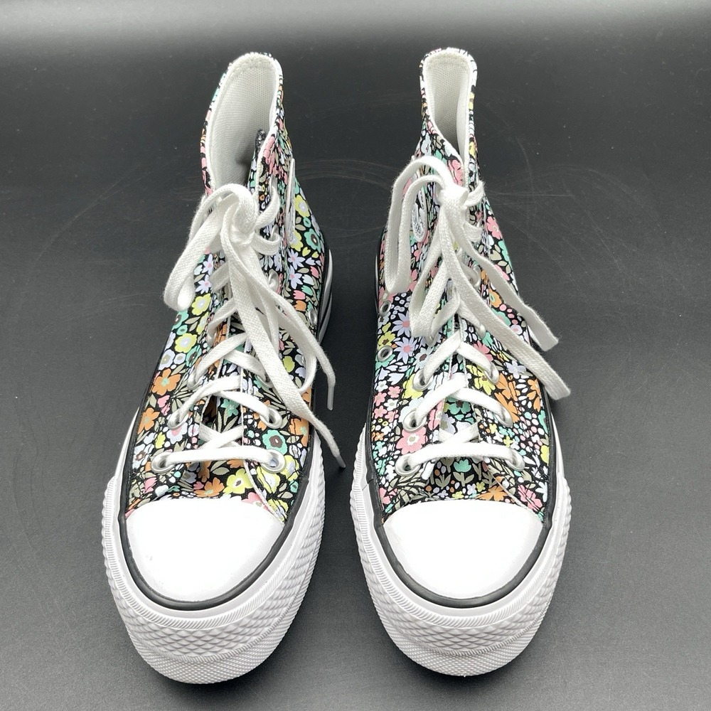 Converse‎ Chuck Taylor All Star Hi Lift Platform Floral Womens 5 A15009C
